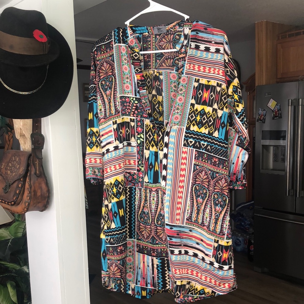 Beautiful silk Tunic